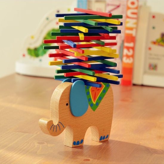 Деревянный слон (игрушка баланс) Алиэкспресс